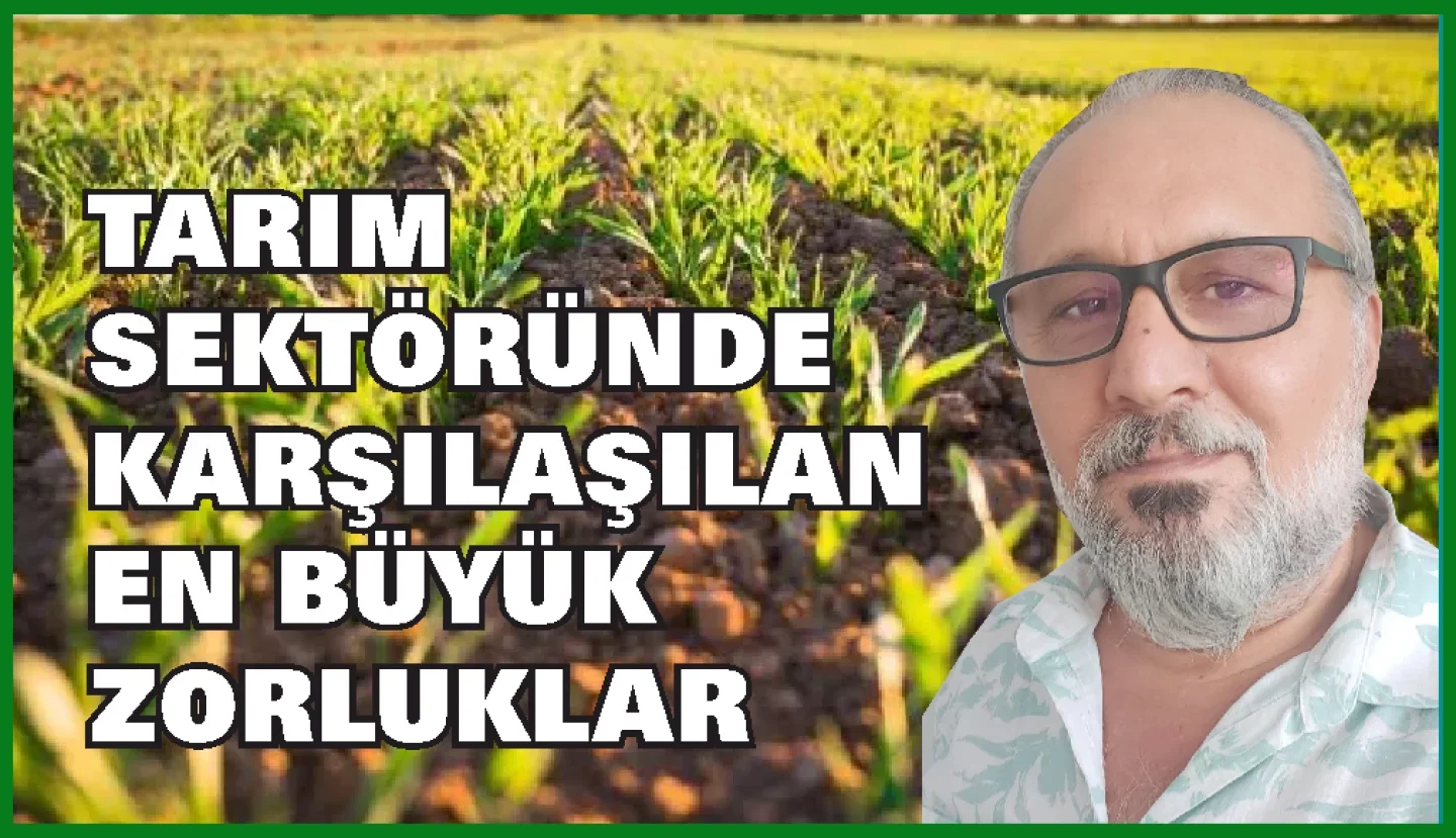 Tarım sektöründe en büyük zorluklar nelerdir?