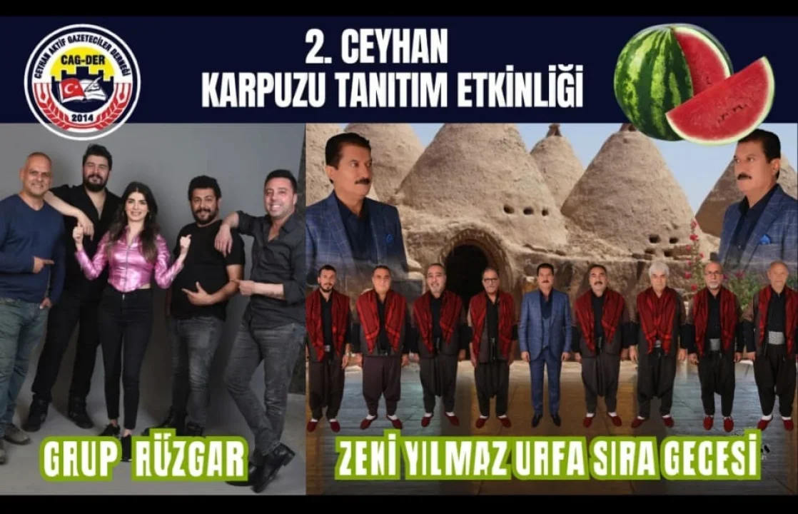 Ceyhan Karpuz Festivali’ne Geri Sayım Başladı!