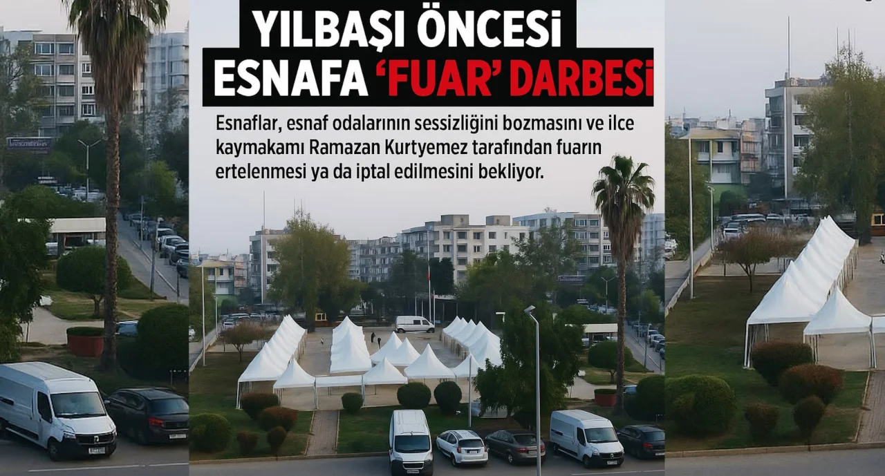 Ceyhan esnafına yılbaşı öncesi ‘fuar’ darbesi