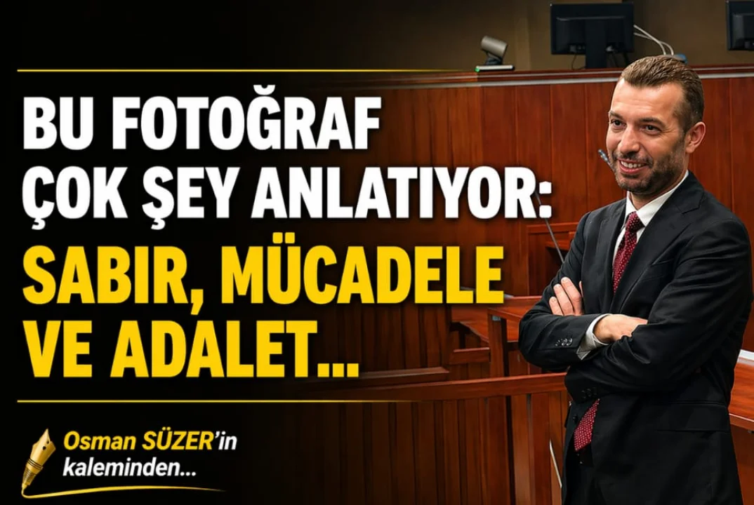 Bu Fotoğraf Çok Şey Anlatıyor: Sabır, Mücadele ve Adalet...