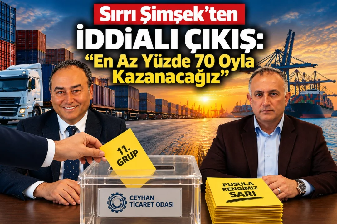 Sırrı Şimşek: Ceyhan'ın ve Üyelerimizin Kalkınmasına Katkı Sağlayan Anlayışla Çalışacağız